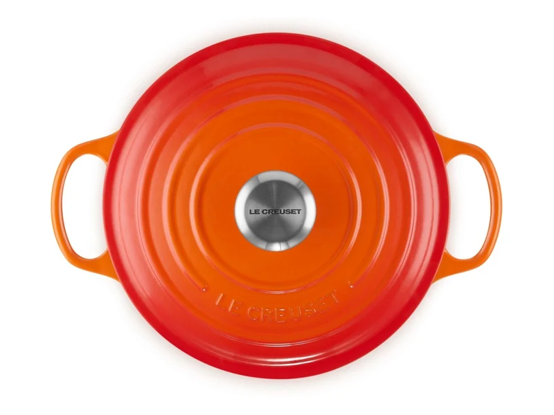 Le Creuset Sauteuse Signature rund ofenrot 24cm