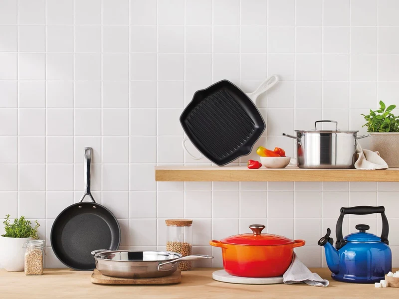 Le Creuset Bräter La Marmite Signature rund ofenrot 24cm