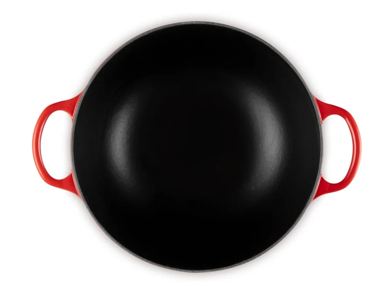 Le Creuset Bräter La Marmite Signature rund kirschrot 24cm