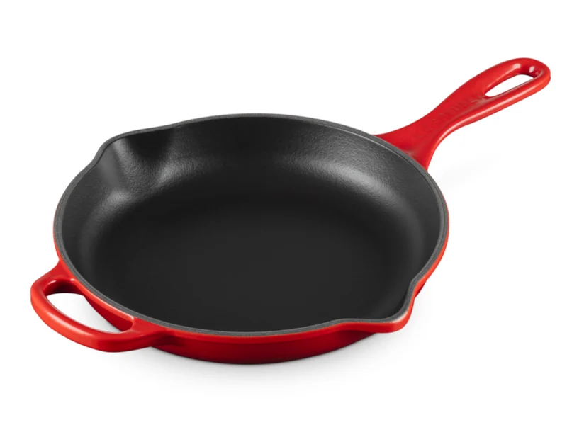 Le Creuset Brat- und Servierpfanne Signature rund kirschrot 23cm