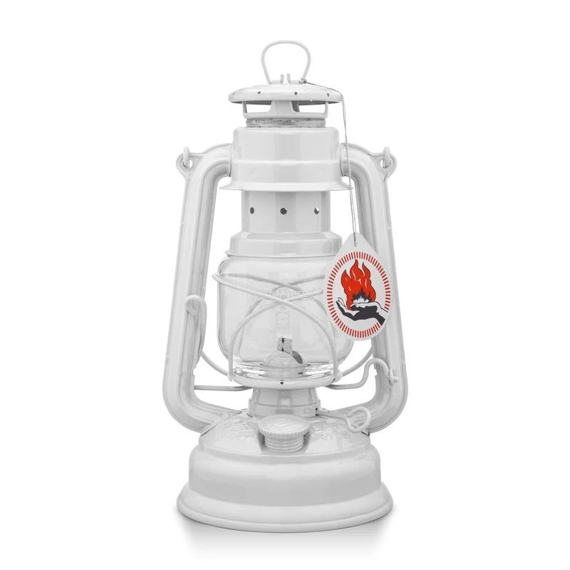 Feuerhand Sturmlaterne Baby Special 276, Reinweiß – ca. 20 Std. Brenndauer