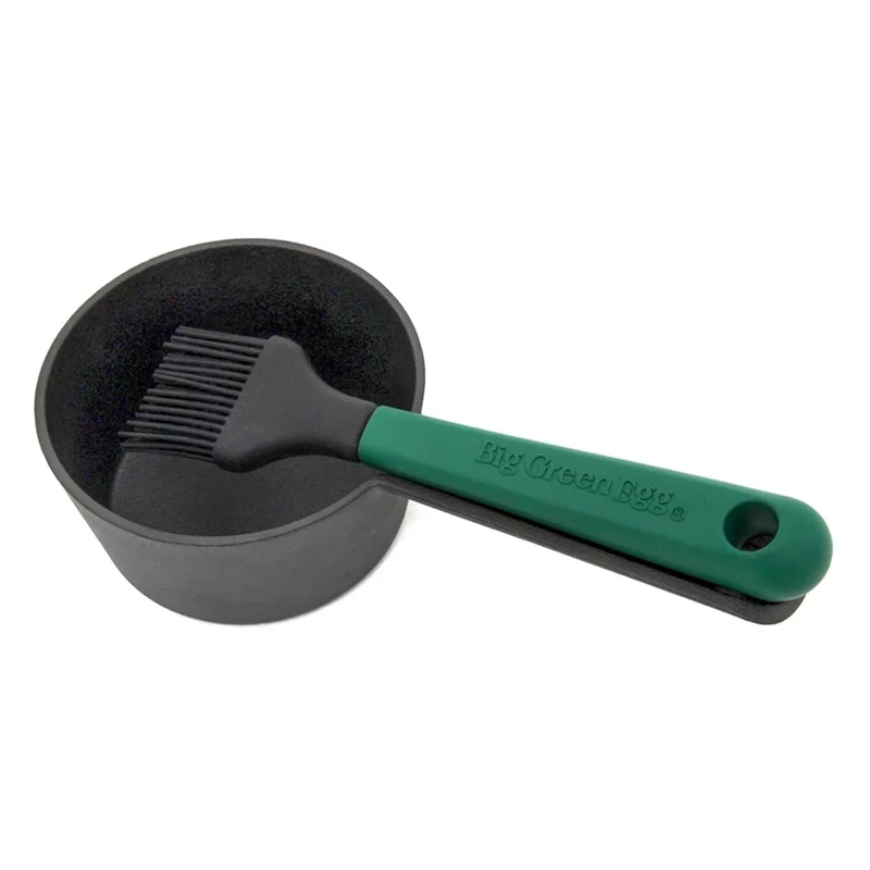 Big Green Egg Saucentopf aus Gusseisen - inkl. Pinsel (127822)