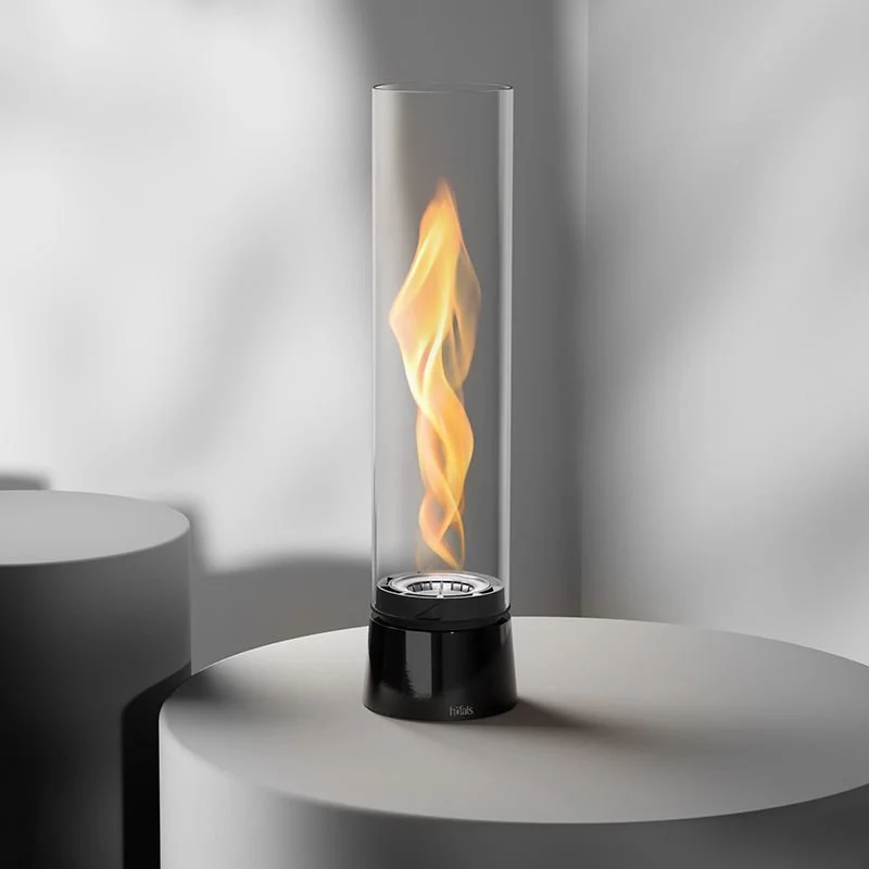 Höfats SPIN air 1200 Tischfeuer Emaille schwarz