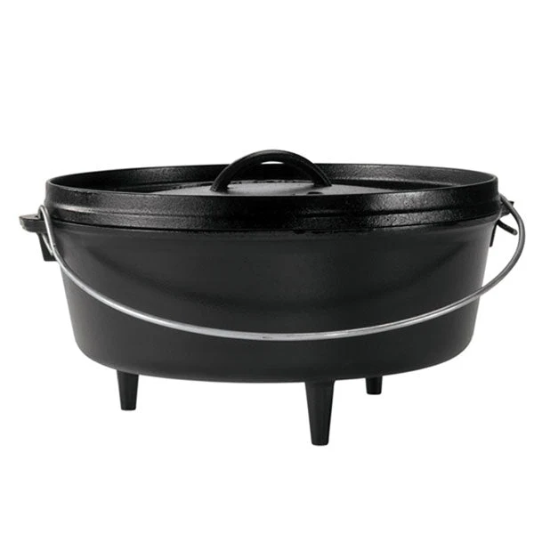 Lodge Camp Dutch Oven (flach), mit Füßen 30,5cm