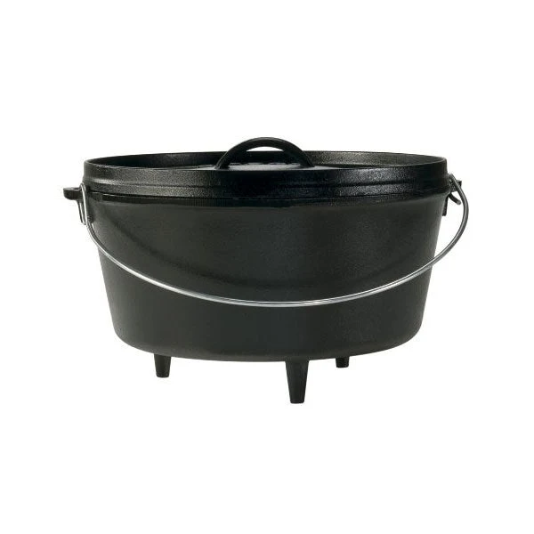 Lodge Camp Dutch Oven (tief), mit Füßen, 35,6cm