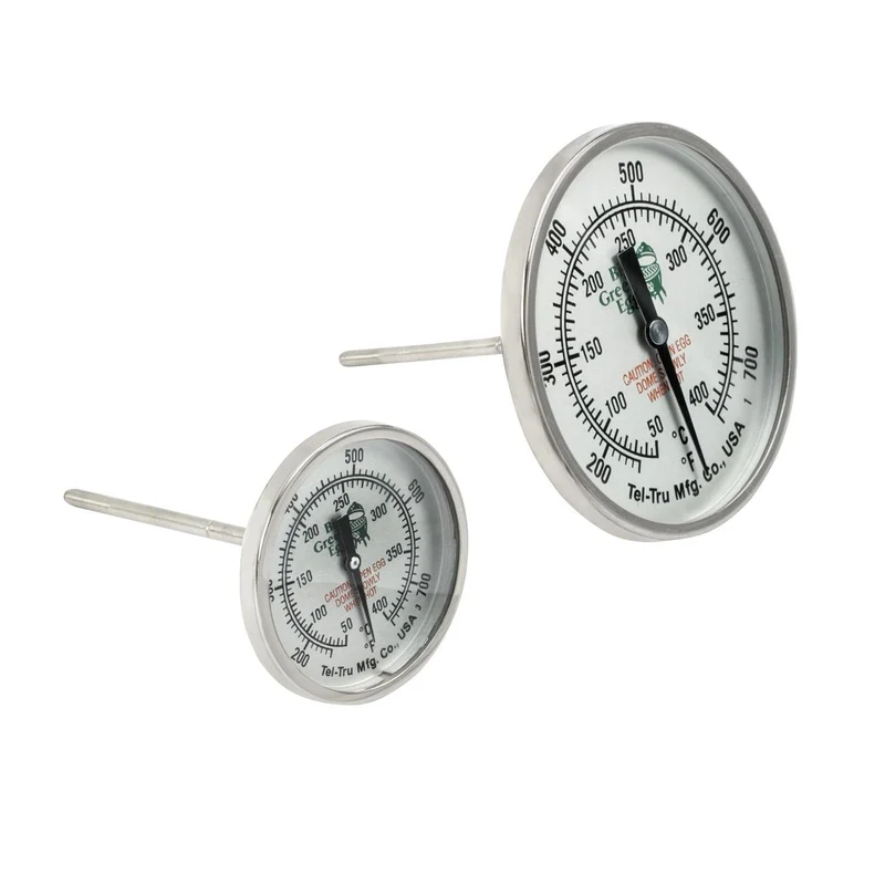 Big Green Egg Tel-Tru Deckelthermometer, Mini, MiniMax, Small & Medium