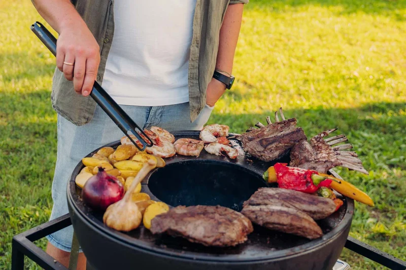 Höfats Grillzange schwarz