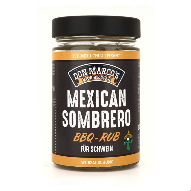 Don Marco's Mexican Sombrero, 200g Glas