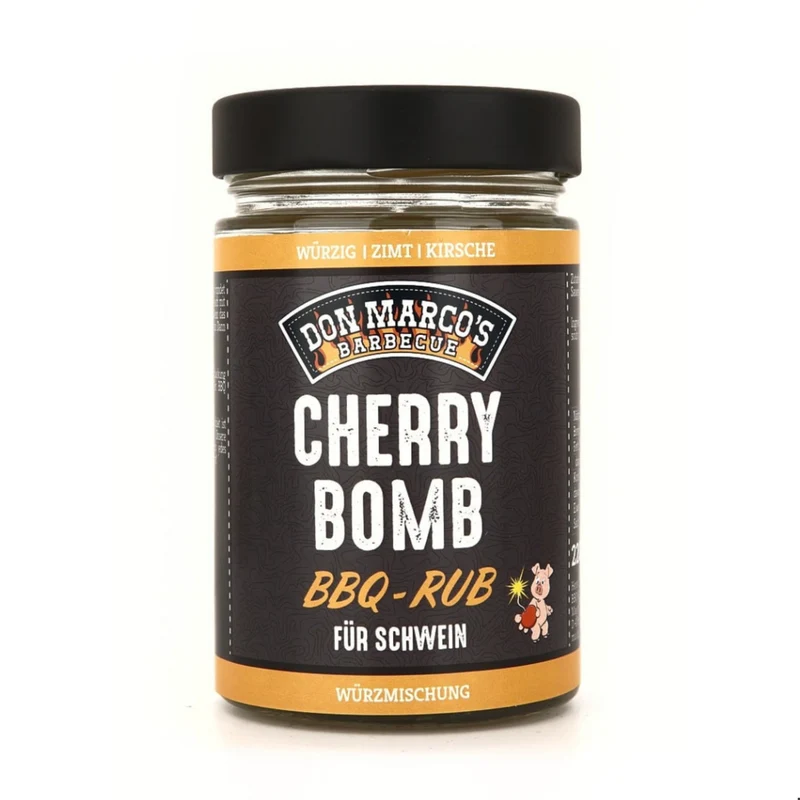 Don Marco´s Cherry Bomb, 220g Glas