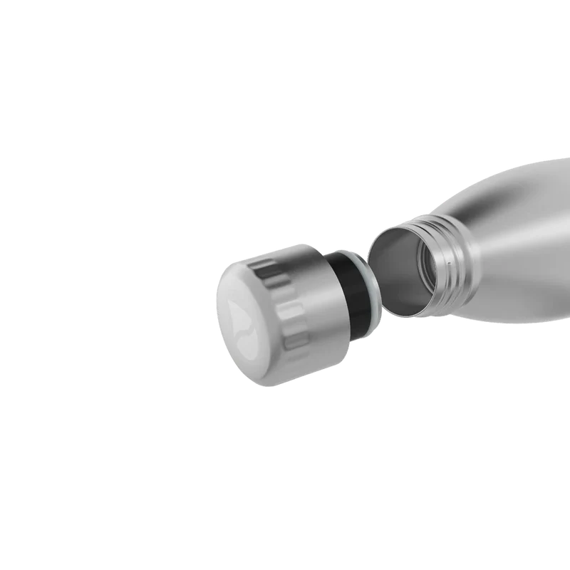 Trinkflasche FLSK mit Becher 0,7l stainless To-Go/TmB