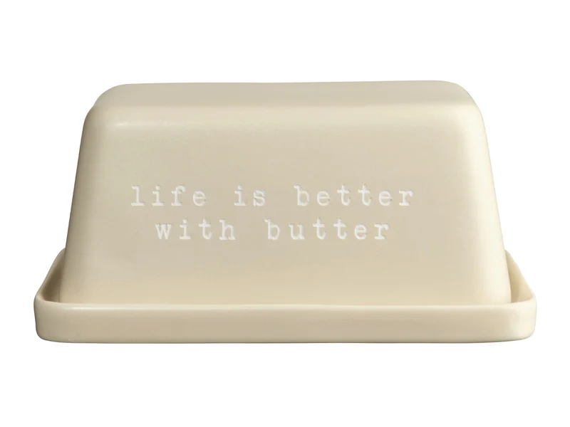 ASA hey! Butterdose life is better with butter 16x11cm