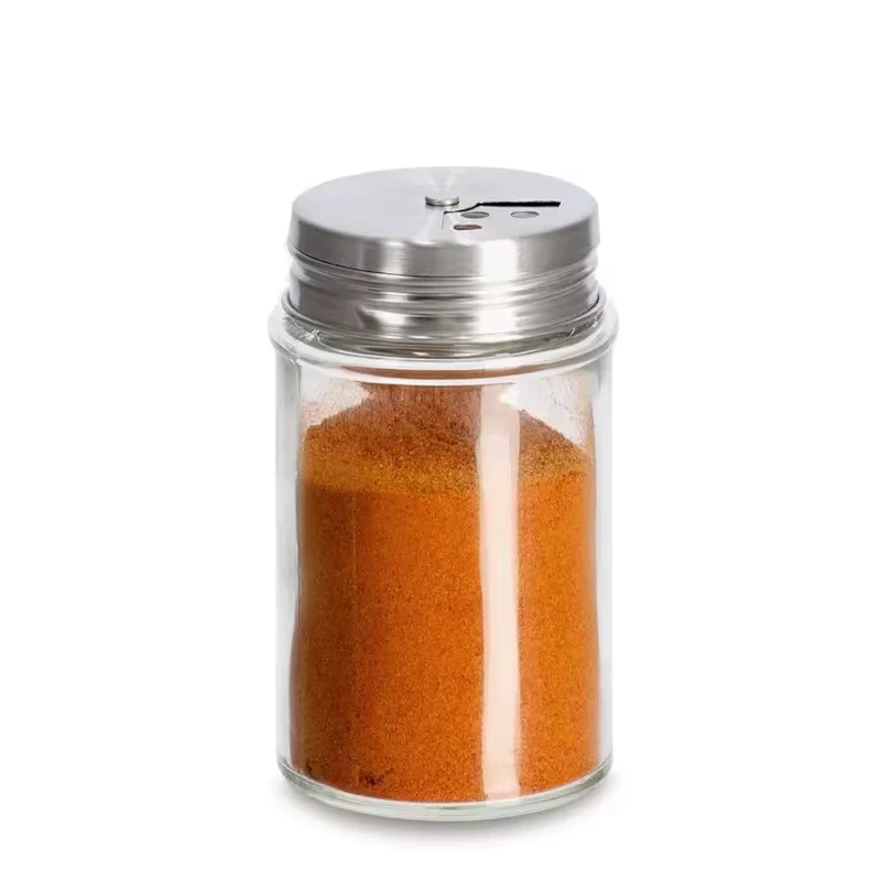Gewürzstreuer, 90 ml, Glas/Metall