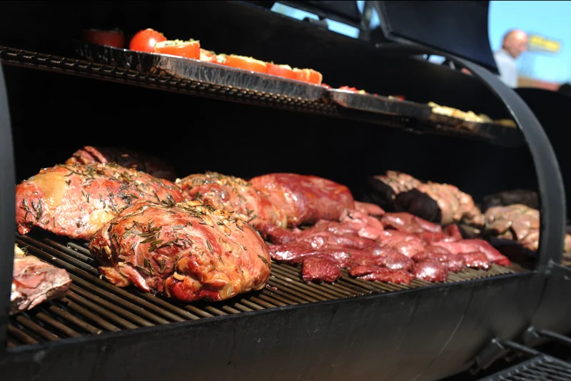 Joe´s Barbeque Smoker 24" Extended Catering Trailer