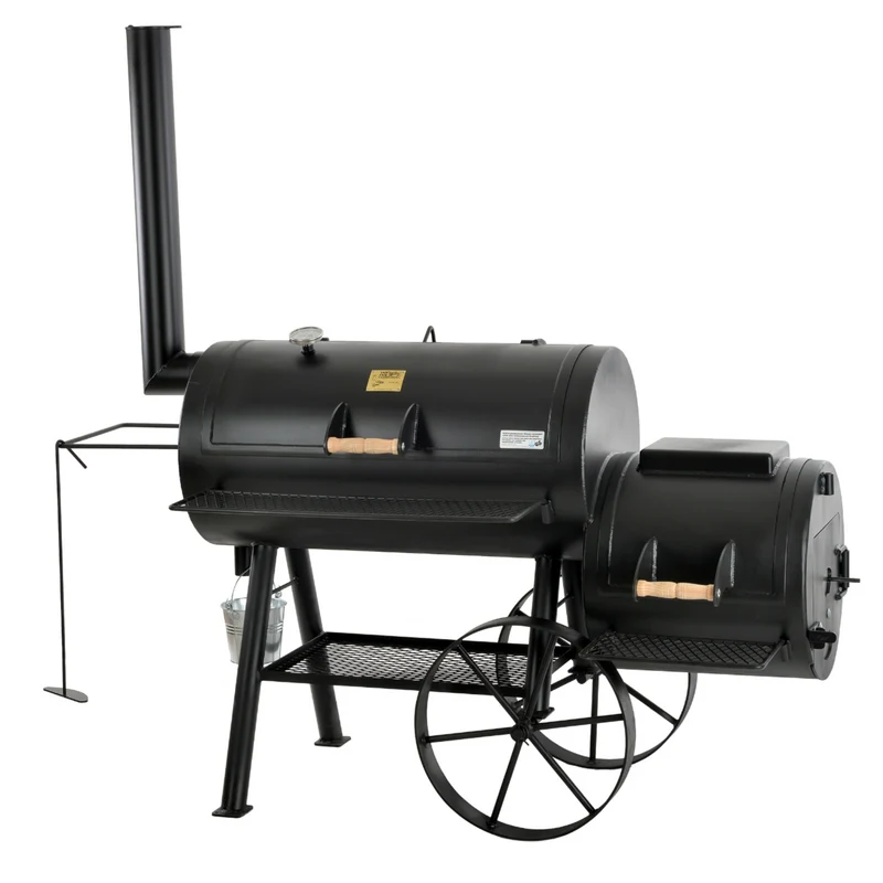 Joe´s Barbeque Smoker 20" Longhorn mit Kochplatte