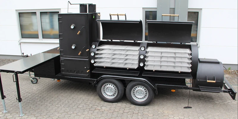 Joe´s Barbeque Smoker 30" Extended Catering Trailer