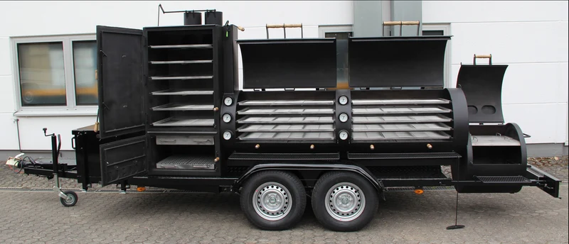 Joe´s Barbeque Smoker 30" Extended Catering Trailer