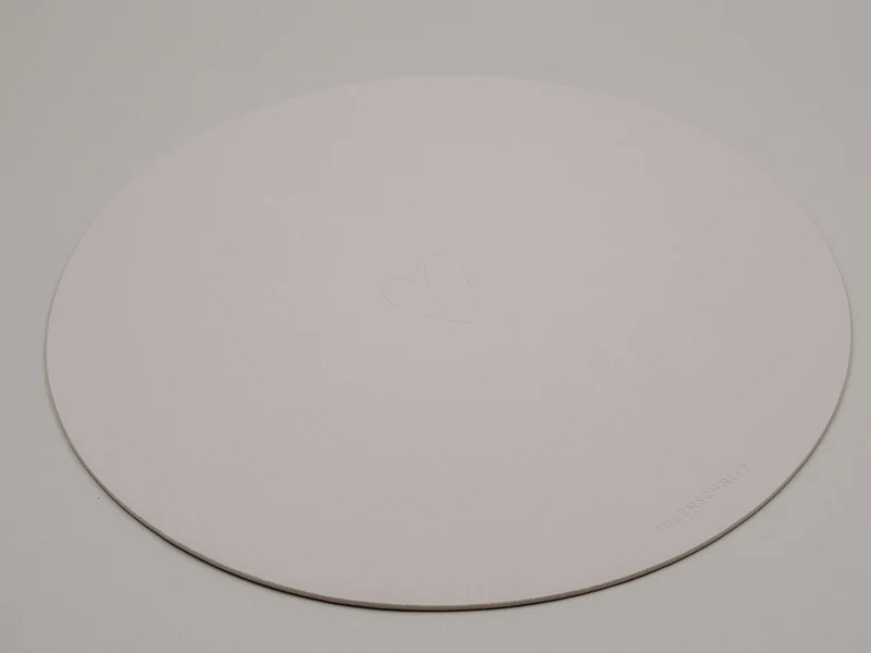 Eulenschnitt Platzset Das Leben wendbar creme 35cm