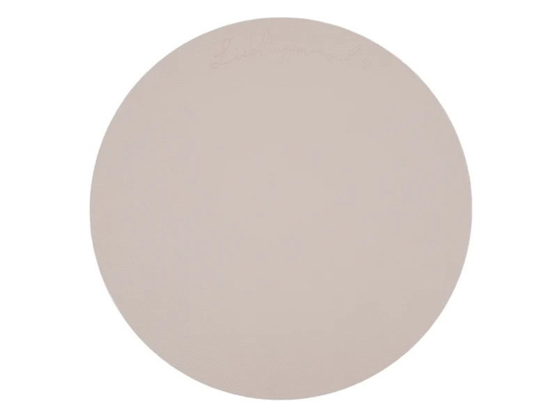 Eulenschnitt Platzset Lieblingsmensch wendbar creme 35cm