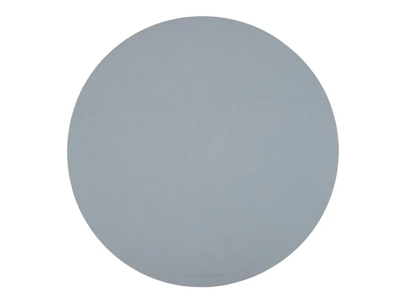 Eulenschnitt Platzset Wie schön wendbar grau 35cm