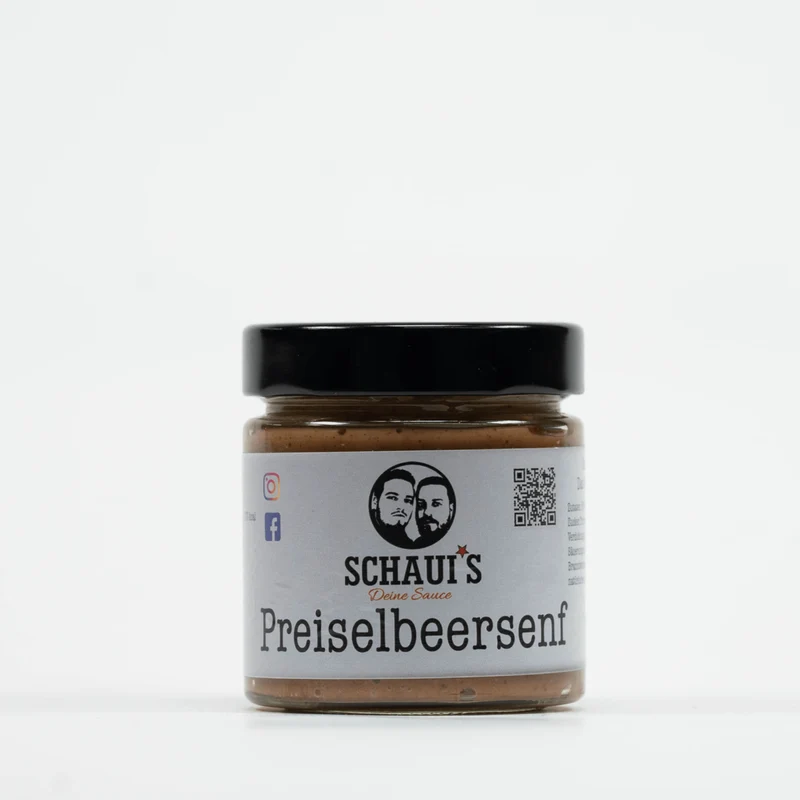 Schaui's Preiselbeersenf, 200 g