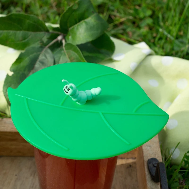 Mein Deckel Garten Raupe Garten