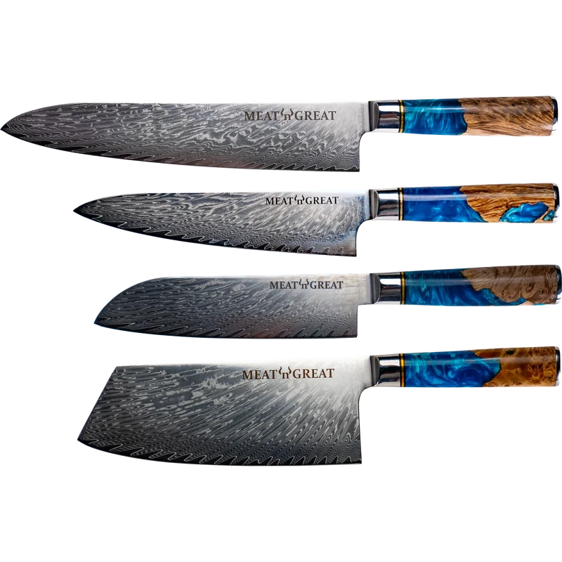 Babossa "Aquarell" Messerset Küchenchef
