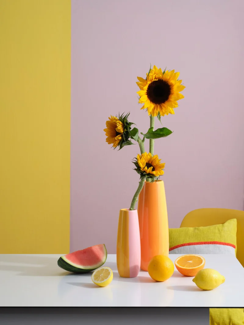 ASA ease Vase orange smoothie 4,5x18cm