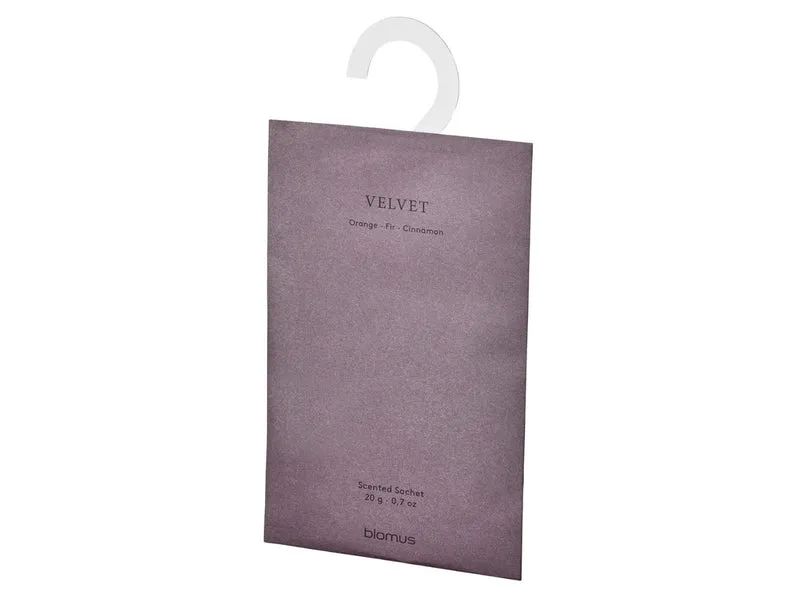 Blomus TUOKSU Duftsachets Velvet midnight plum Set 3tlg
