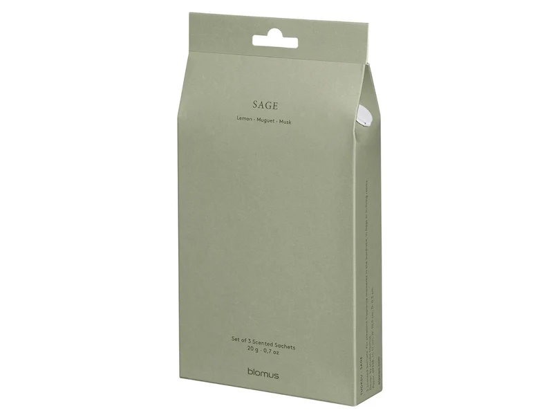 Blomus TUOKSU Duftsachets Sage desert sage Set 3tlg