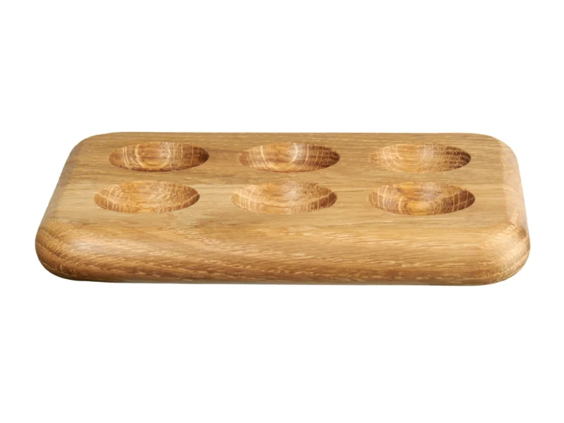 ASA wood Aperitiftablett multi-use cabaret Eiche 16x12cm