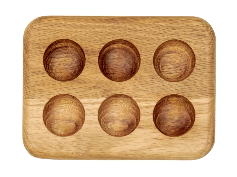 ASA wood Aperitiftablett multi-use cabaret Eiche 16x12cm