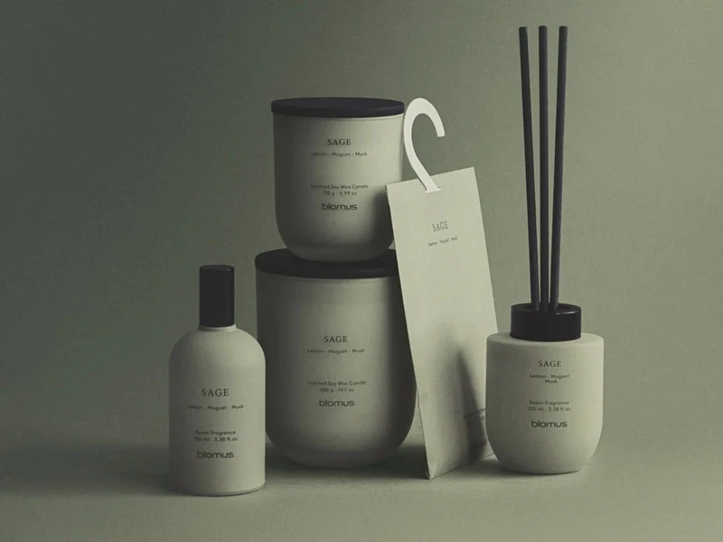 Blomus TUOKSU Duftsachets Cashmere moonbeam Set 3tlg