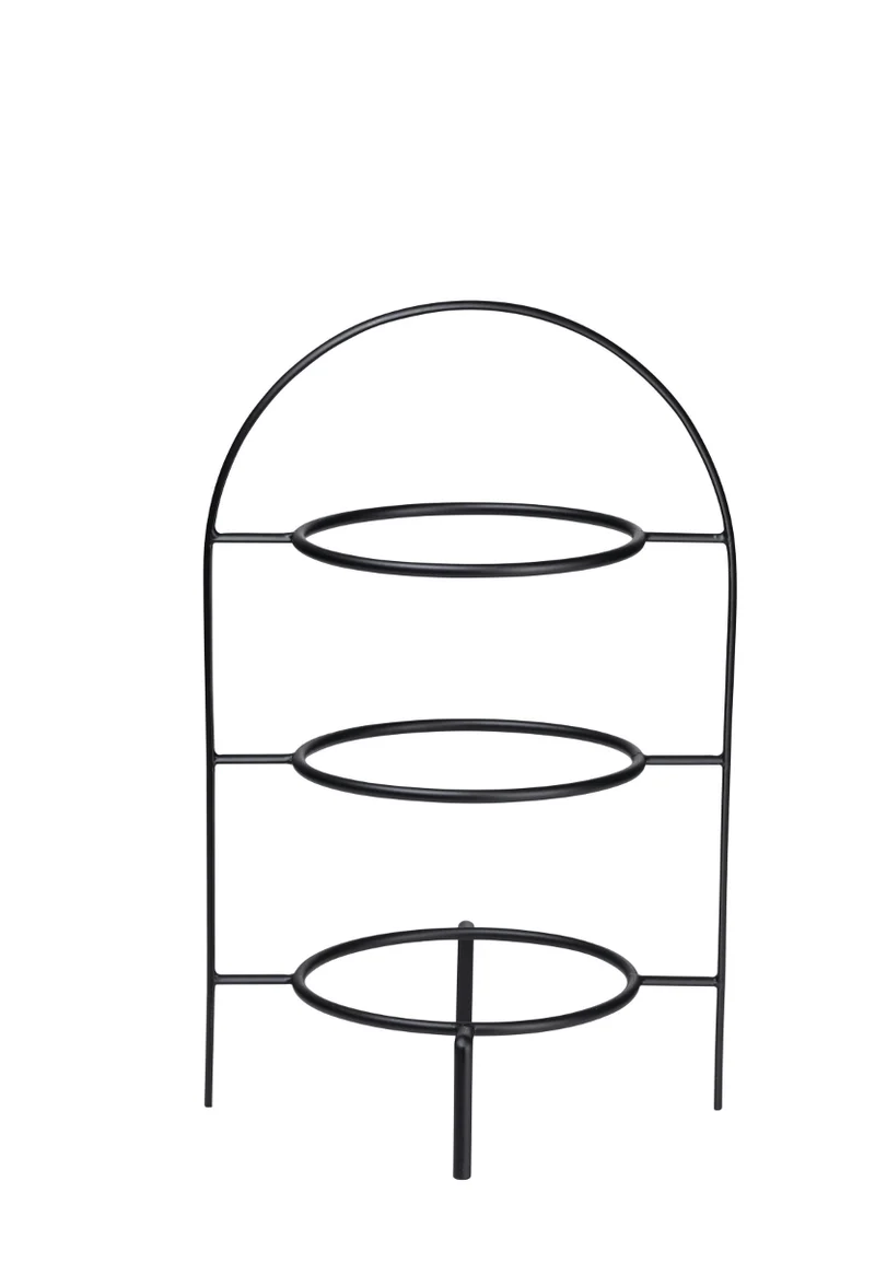 ASA à table ligne noire Etagere 3-stufig für Dessertt.