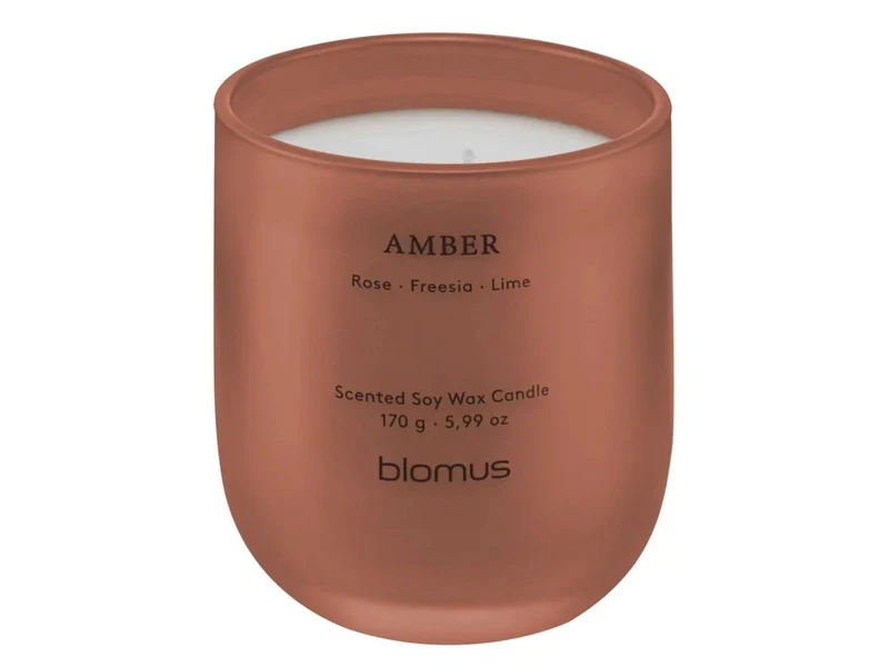 Blomus TUOKSU Duftkerze S Amber rustic brown 9cm
