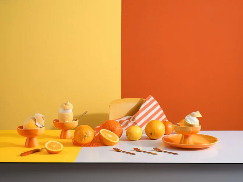 ASA joy Dessertteller orange smoothie 22cm