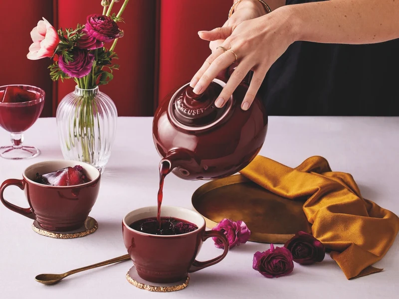 Le Creuset Kanne Klassik garnet 1,3l