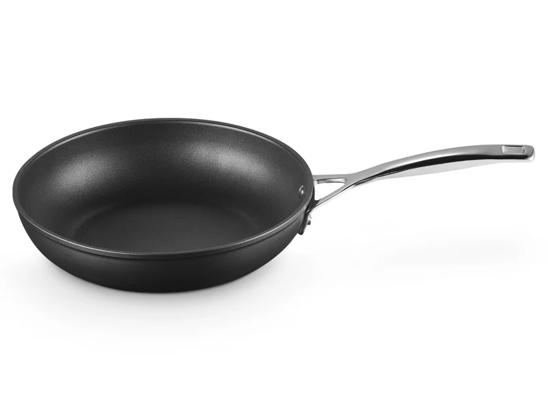 Le Creuset Aluminium-Antihaft Bratpfanne rund hoch 26cm