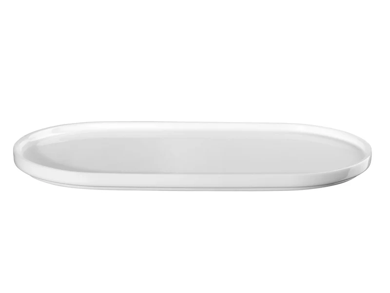 ASA opal Teller oval weiß 20,5cm