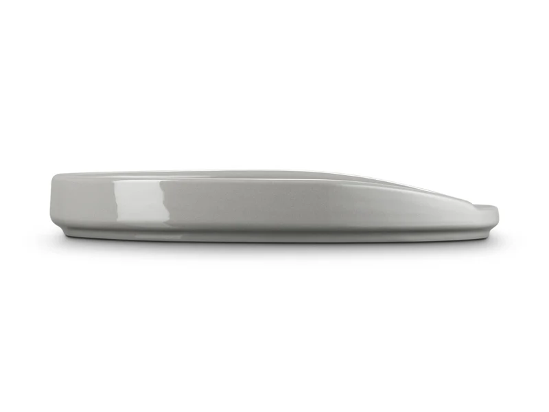 Le Creuset Löffelablage oval perlgrau 16cm