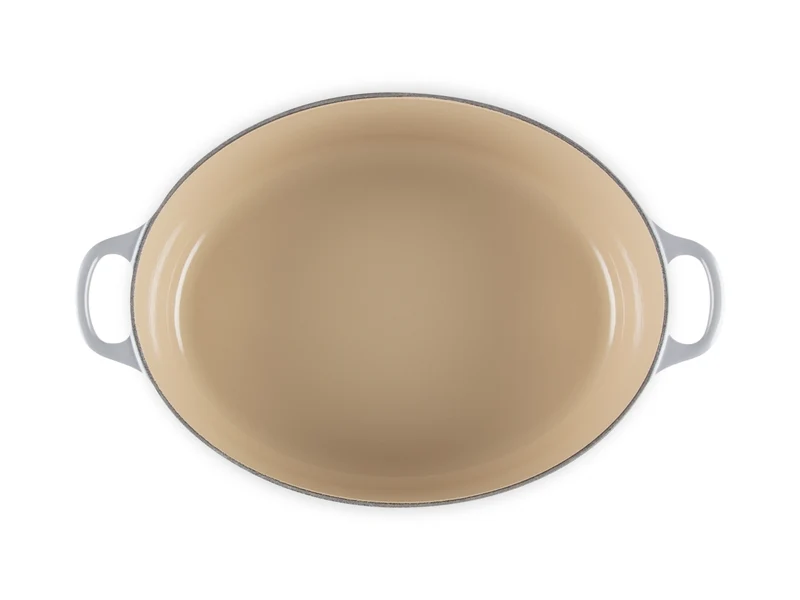 Le Creuset Bräter Tradition oval perlgrau 31cm