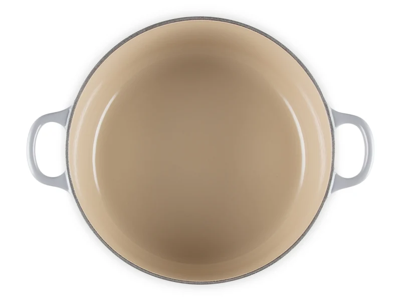 Le Creuset Bräter Tradition rund perlgrau 24cm