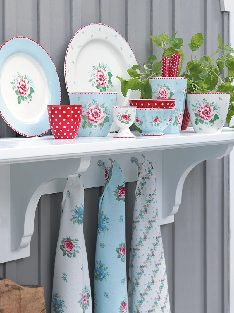 Greengate Alivia French Latte pale blue 0,4l