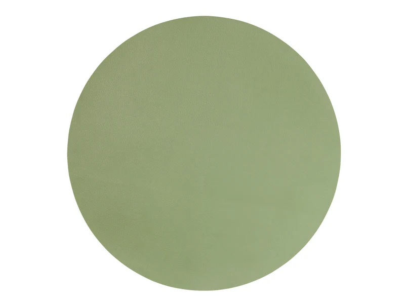 ASA leather optic Tischset rund sage 38cm