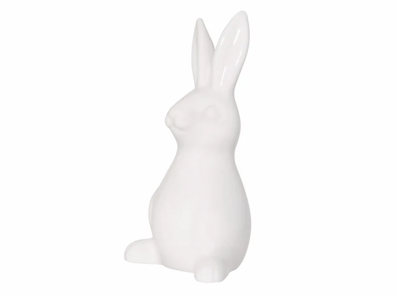 Hutschenreuther Frühlingsgrüsse Figur Hase weiß 9cm
