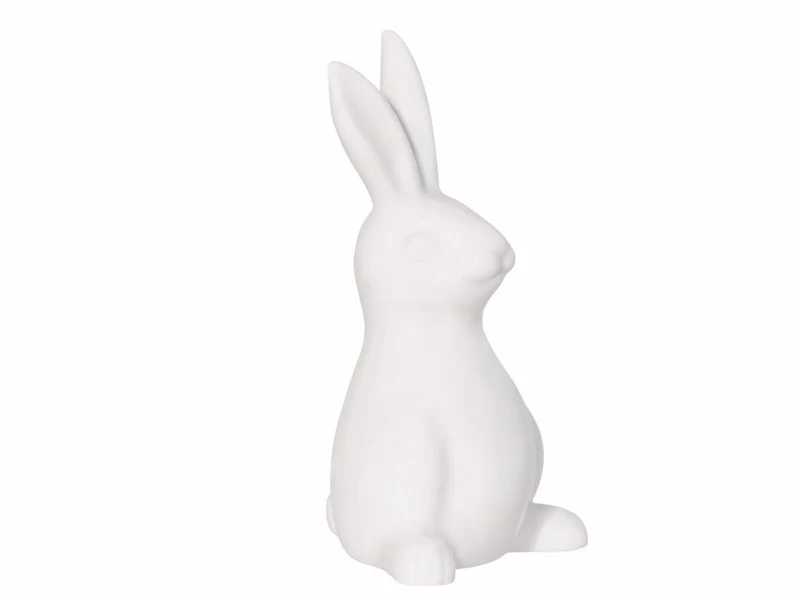 Hutschenreuther Frühlingsgrüsse Figur Hase weiß 9cm