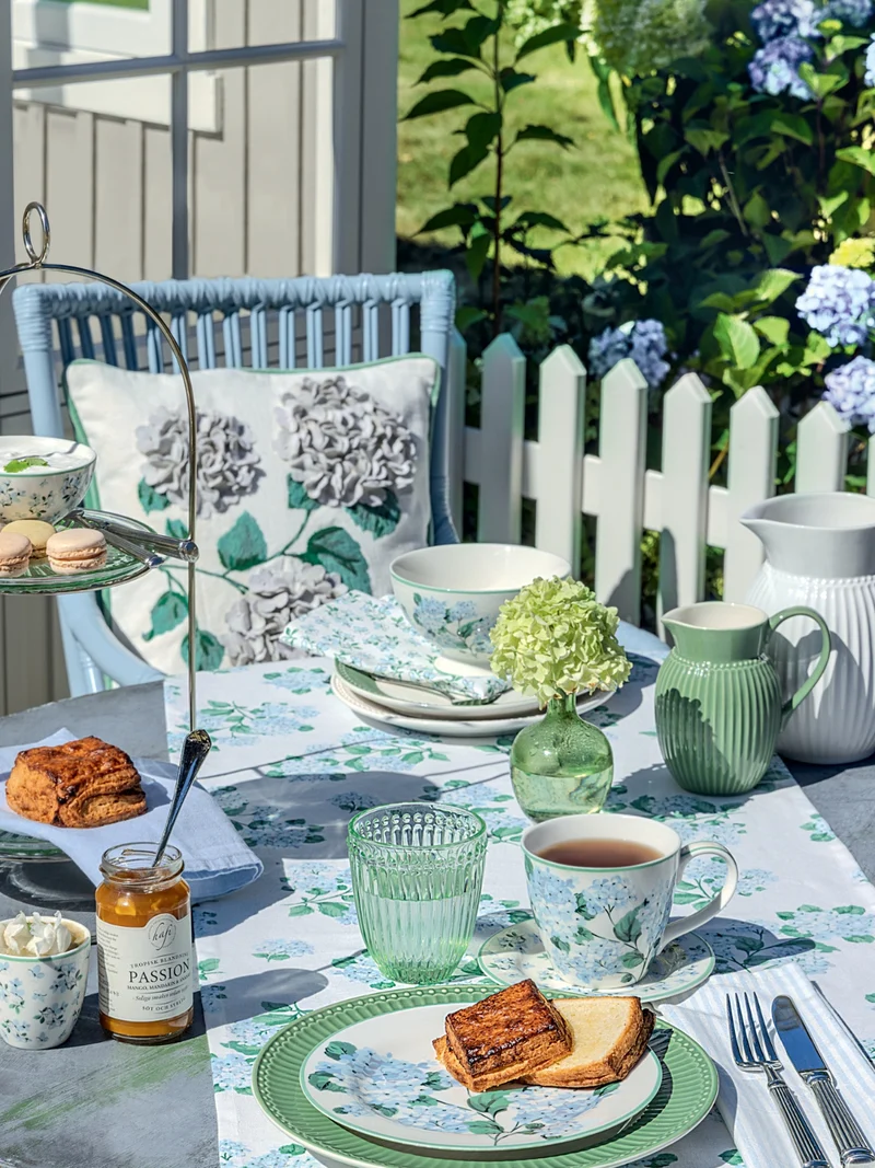 Greengate Liliana Geschirrtuch white 70x50cm