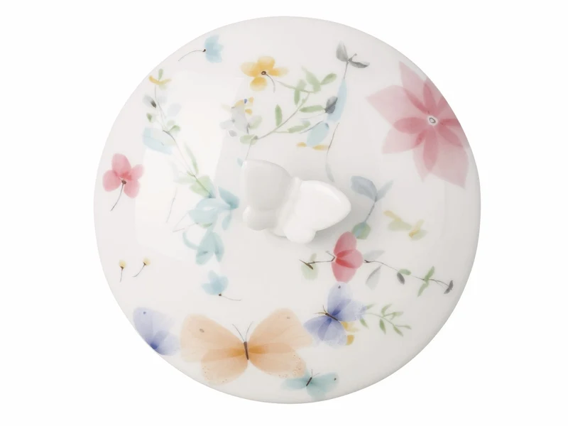 Hutschenreuther Frühlingsgrüsse Blumenwiese Dose mit Deckel 12,5cm