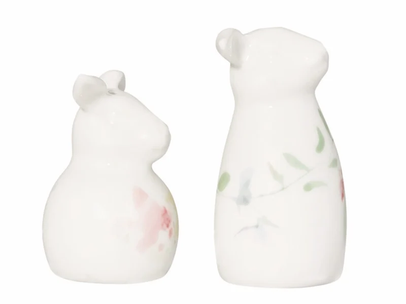 Hutschenreuther Frühlingsgrüsse Blumenwiese Salz-und Pfeffer-Set 2tlg