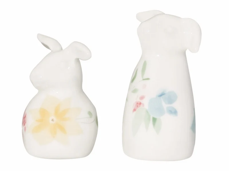 Hutschenreuther Frühlingsgrüsse Blumenwiese Salz-und Pfeffer-Set 2tlg