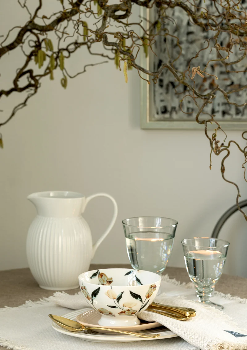 Greengate Eliana Frühstücksteller white 20,2cm